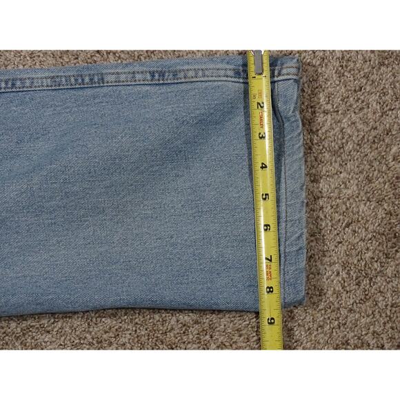 Vtg Levis 505 Jeans Mens 36x29 Light Wash Denim Regular Fit Straight Leg Classic - Picture 9 of 9